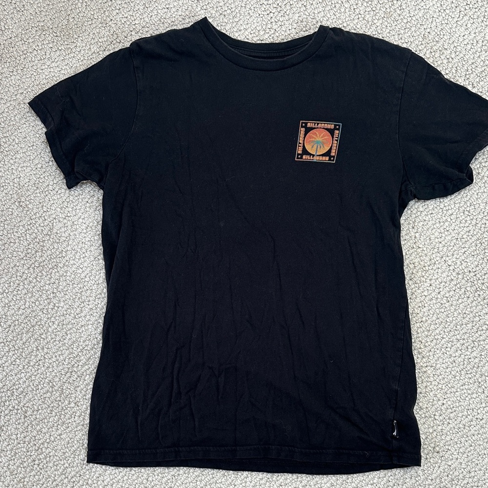 Billabong Boys Black Graphic T-Shirt